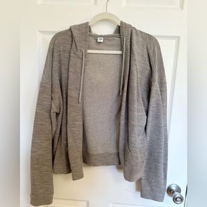 Gray hoodie